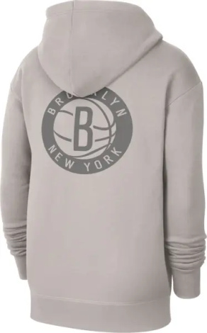 Худі Nike JORDAN BROOKLYN NETS CITY COURTSIDE STATEMENT EDITION STATEMENT сіре FV8239-014