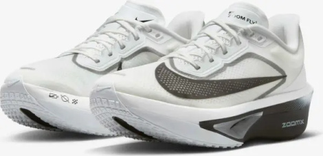 Кроссовки беговые женские Nike ZOOM FLY 6 бело-черные FN8455-100