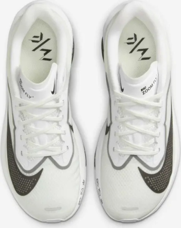 Кроссовки беговые женские Nike ZOOM FLY 6 бело-черные FN8455-100
