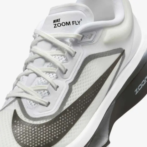 Кроссовки беговые женские Nike ZOOM FLY 6 бело-черные FN8455-100