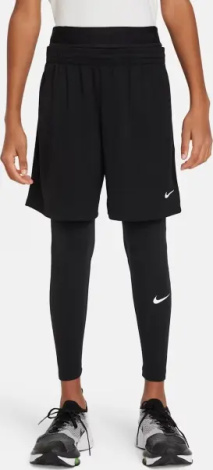 Лосины подростковые Nike PRO DRI-FIT TIGHTS черные FJ6821-010