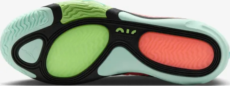 Кроссовки баскетбольные Nike TATUM 2 мятно-кораллово-салатовые FJ6457-300