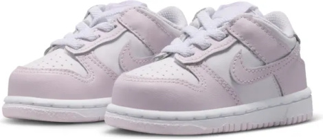 Кроссовки детские Nike DUNK LOW (TDE) светло-сиренево-белые FB9107-128