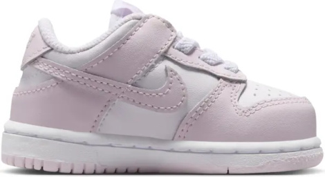 Кроссовки детские Nike DUNK LOW (TDE) светло-сиренево-белые FB9107-128