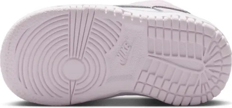 Кроссовки детские Nike DUNK LOW (TDE) светло-сиренево-белые FB9107-128