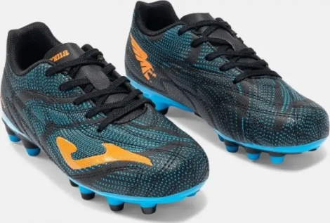 Бутси дитячі Joma EVOLUTION чорно-сині-помаранчеві EVJS2601FG