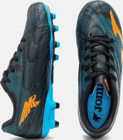 Бутси дитячі Joma EVOLUTION чорно-сині-помаранчеві EVJS2601FG
