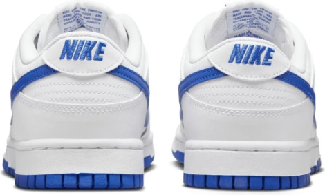 Кроссовки Nike DUNK LOW RETRO бело-синие DV0831-104