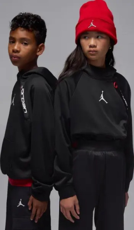Спортивний костюм підлітковий Nike JORDAN THERMA-FIT EASE FLEECE чорний 95D567-023__95D568-023