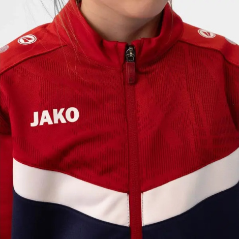 Олімпійка (мастерка) дитяча Jako ICONIC темно-синьо-біло-червона 9324-901