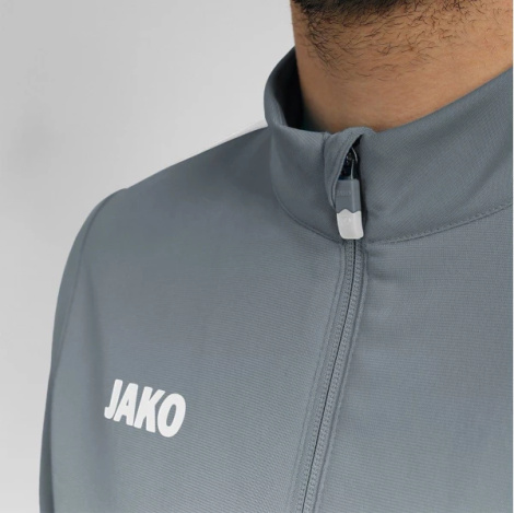 Олимпийка (мастерка) Jako STRIKER 2.0 серо-белая 9319-40