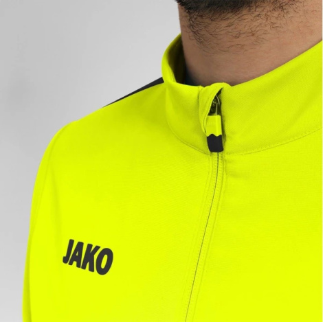 Олимпийка (мастерка) детская Jako STRIKER 2.0 желто-черная 9319-33