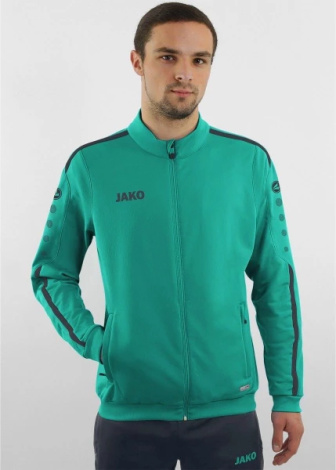 Олимпийка (мастерка) Jako STRIKER 2.0 бирюзово-антрацитовая 9319-24