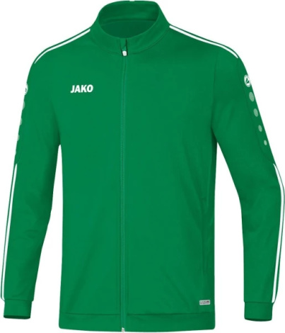 Олимпийка (мастерка) детская Jako STRIKER 2.0 зелено-белая 9319-06
