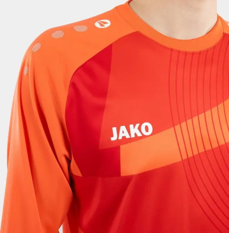 Вратарская кофта Jako RIVER коралловая 8946-365