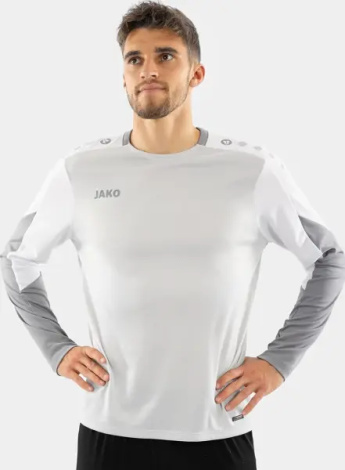 Лонгслив Jako DYNAMIC серо-бело-темно-серый 8870-837