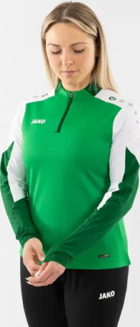 Реглан жіночий Jako DYNAMIC зелено-біло-темно-зелений 8670D-204