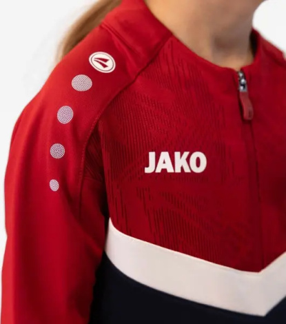 Реглан детский Jako ZIP TOP ICONIC темно-сине-бело-красный 8624-901