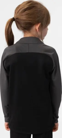 Реглан детский Jako ZIP TOP ICONIC черно-бело-серый 8624-801