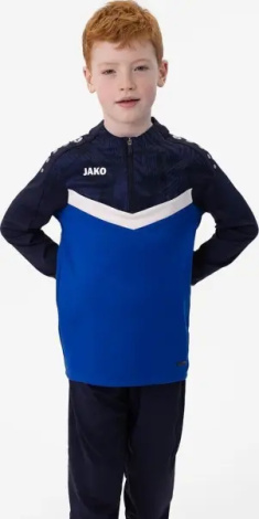 Реглан дитячий Jako ZIP TOP ICONIC синьо-біло-темно-синій 8624-403