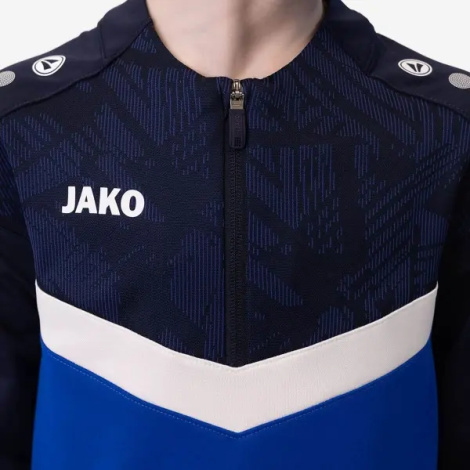 Реглан дитячий Jako ZIP TOP ICONIC синьо-біло-темно-синій 8624-403