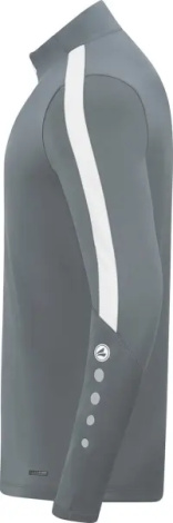 Реглан детский Jako ZIP TOP POWER серо-белый 8623-840