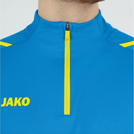Реглан детский Jako ZIP-TOP CHALLENGE голубой 8621-443