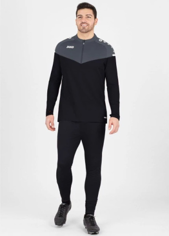 Реглан Jako ZIP-top CHAMP 2.0 черный 8620-08