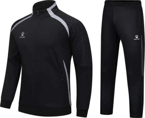 Спортивний костюм Kelme CORDOBA II чорно-сірий 8461WT1136.9000_8551CK1131.9000