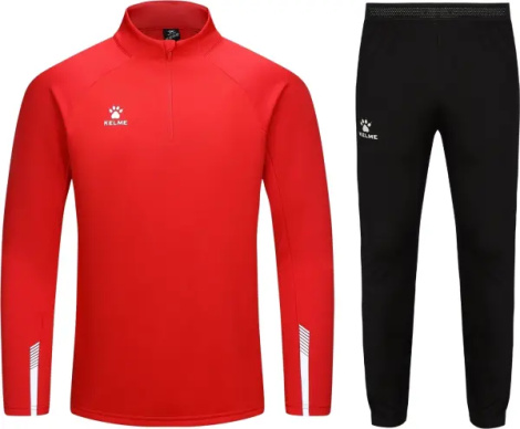 Спортивний костюм дитячий Kelme ACADEMY II червоно-чорний 7461TT3052.9600_8061CK3002.9000