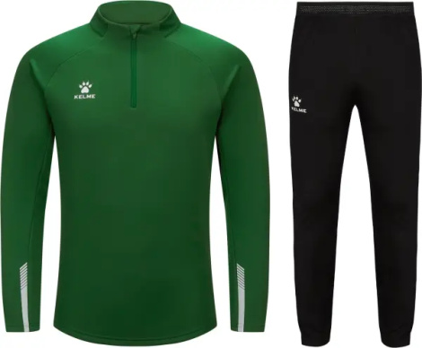 Спортивний костюм дитячий Kelme ACADEMY II зелено-чорний 7461TT3052.9300_8061CK3002.9000