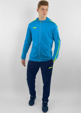 Олімпійка (мастерка) дитяча Jako STRIKER 2.0 синьо-жовта 6819-89