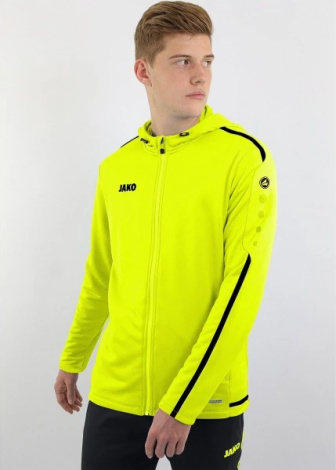 Олімпійка (мастерка) дитяча Jako STRIKER 2.0 жовто-чорна 6819-33