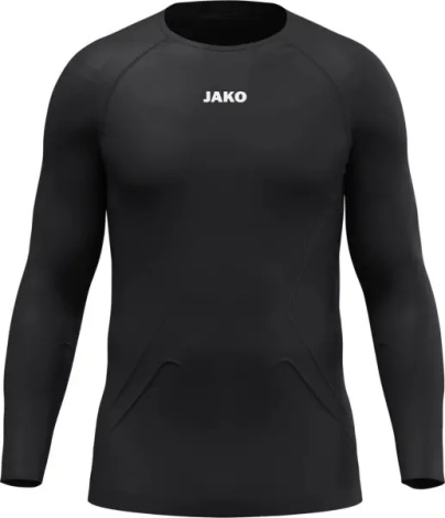 Термобілизна футболка з довгим рукавом Jako LIGHTWEIGHT чорна 6459-800