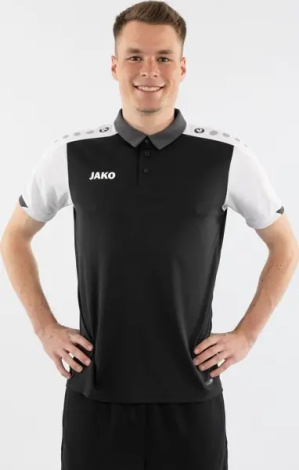 Поло Jako DYNAMIC черно-белое 6370-826