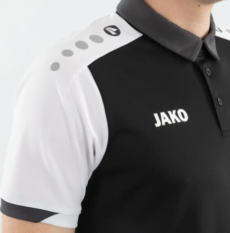 Поло Jako DYNAMIC черно-белое 6370-826