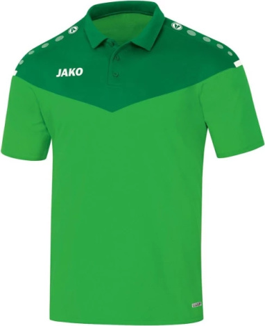 Поло детское Jako CHAMP 2.0 зеленое 6320-22