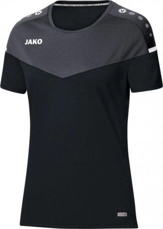 Футболка жіноча Jako CHAMP 2.0 чорна 6120-08