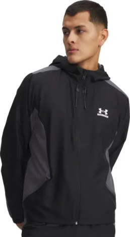 Ветровка Under Armour TECH SPORT WOVEN черно-серая 6011267-001
