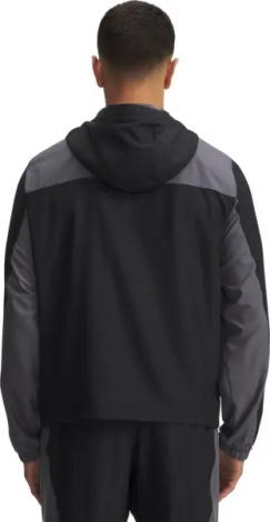 Ветровка Under Armour TECH SPORT WOVEN черно-серая 6011267-001