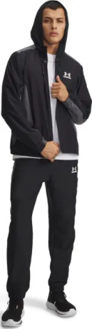 Ветровка Under Armour TECH SPORT WOVEN черно-серая 6011267-001