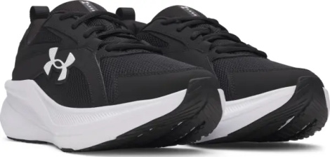 Кроссовки беговые Under Armour CHARGED+ ASSERT 11 черно-белые 6006723-001