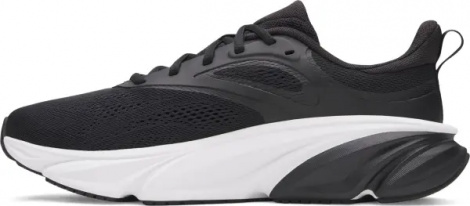 Кроссовки беговые Under Armour CHARGED+ ROGUE 6 черно-белые 6006719-001
