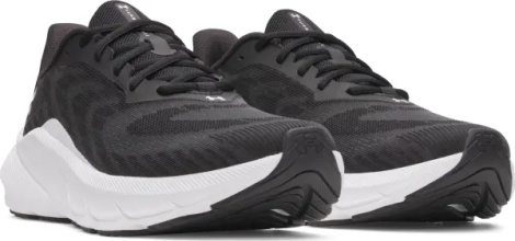 Кроссовки беговые Under Armour CHARGED+ TURBULENCE 3 черно-белые 6006717-001