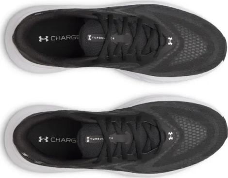 Кроссовки беговые Under Armour CHARGED+ TURBULENCE 3 черно-белые 6006717-001