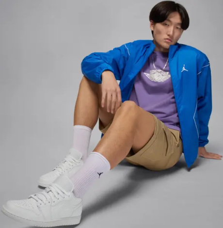 Кроссовки Nike AIR JORDAN 1 LOW белые 553558-136