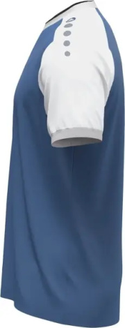 Футболка джерси детская Jako DYNAMIC S/S сине-бело-серая 4270-921