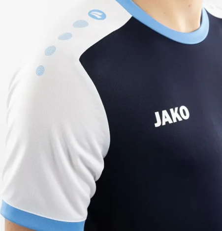 Футболка джерси Jako DYNAMIC S/S темно-сине-бело-голубая 4270-918