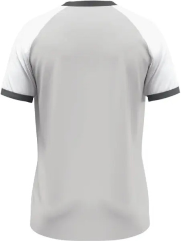 Футболка джерси Jako DYNAMIC S/S серо-белая 4270-837