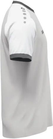 Футболка джерси Jako DYNAMIC S/S серо-белая 4270-837